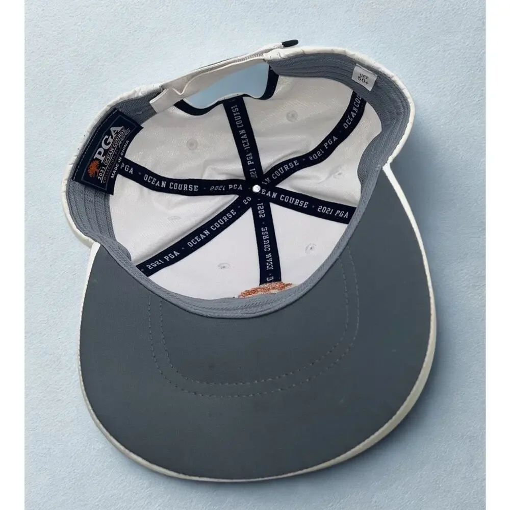 Ocean Course Kiawah Island 2021 PGA Ahead Limited Edition Strapback Golf Hat Cap